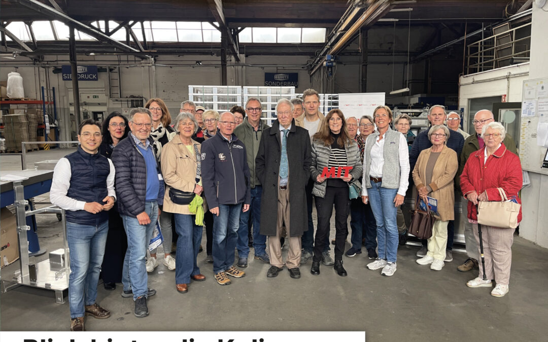Blick hinter die Kulissen:  MIT Nettetal besichtigt Traditionsunternehmen Anton Hurtz
